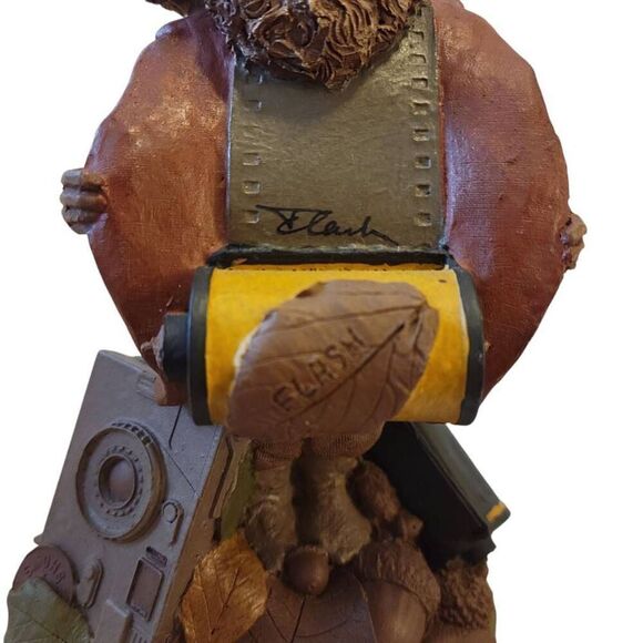 Tom Clark Gnome FLASH Signed 1987 Cairn Studio Vintage Camera Film Whimsical - Picture 2 of 10
